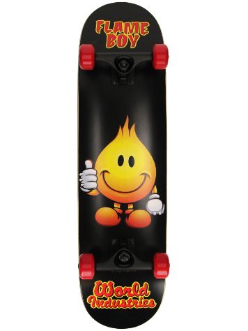 World Industries Flame Boy 8&quot; Skateboard Completo