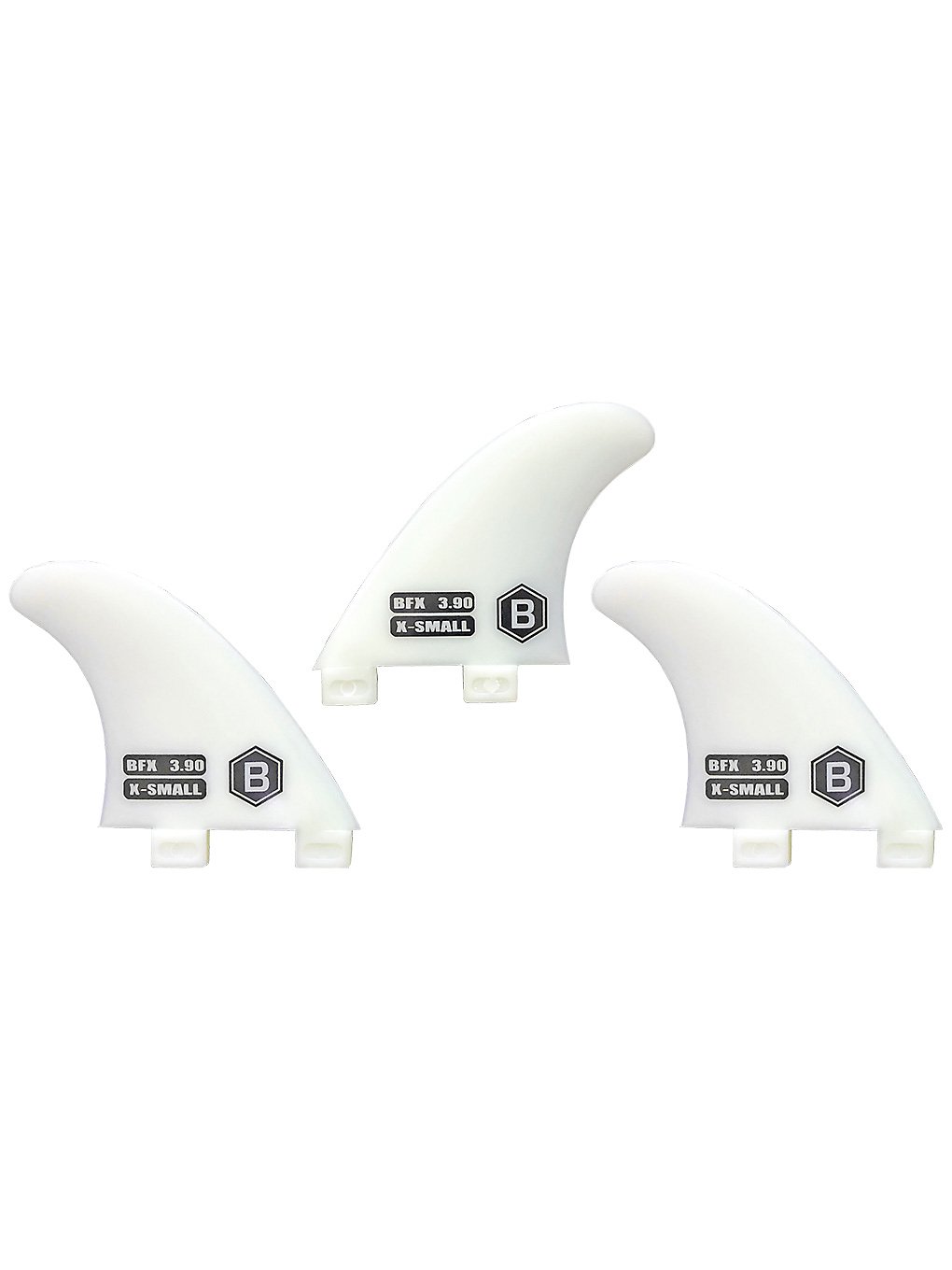 Buster 3.9'' Thruster X-Small Fin Set natural