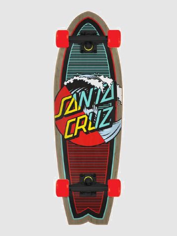 Santa Cruz Classic Wave Splice Shark 8.8&quot; Skateboard