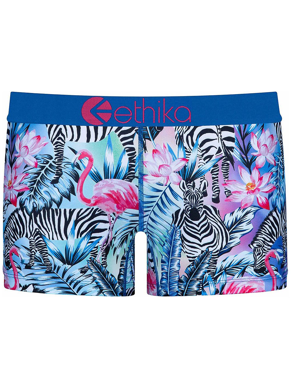 Ethika Zebra Paradise Staple Underwear mønster