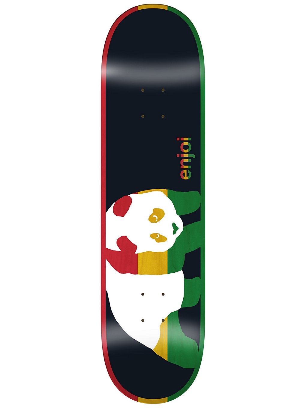 Enjoi Rasta Veneer R7 8.375 Skateboard Deck mønster