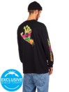 Santa Cruz BT Fade Screaming Hand Long Sleeve T-Shirt