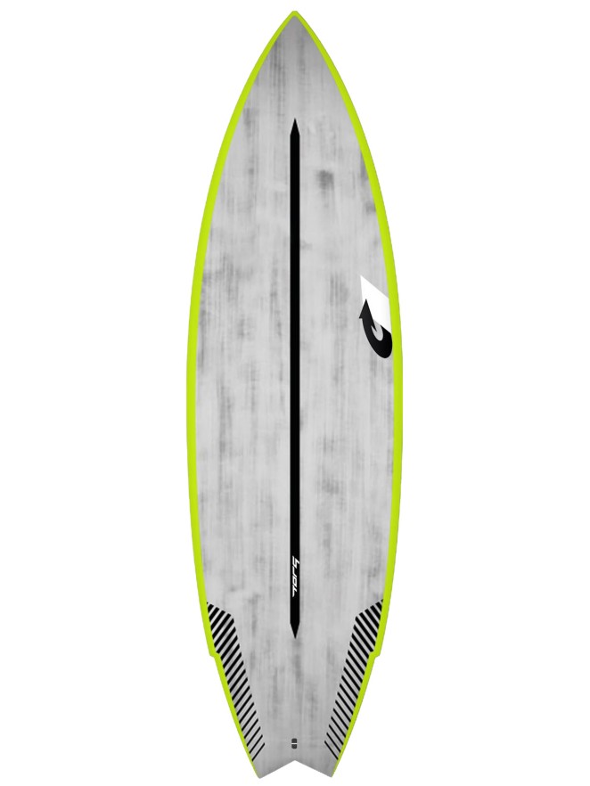 Torq Act Prepreg Go-Kart 6'2 Greenrail Surfboard