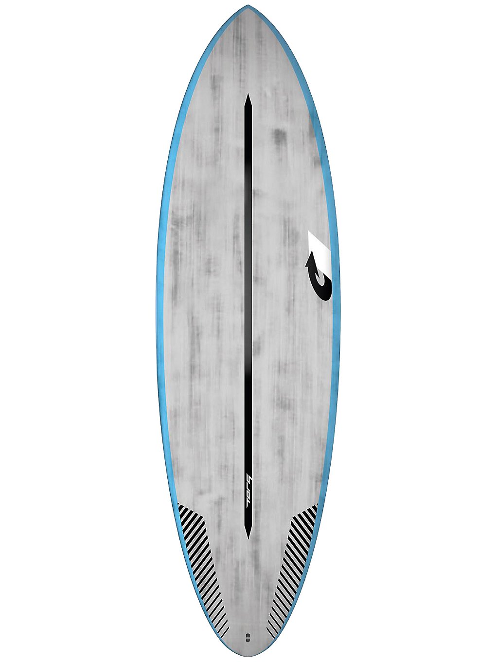 Torq Act Prepreg Multiplier 6'4 Bluerail Surfboard grå