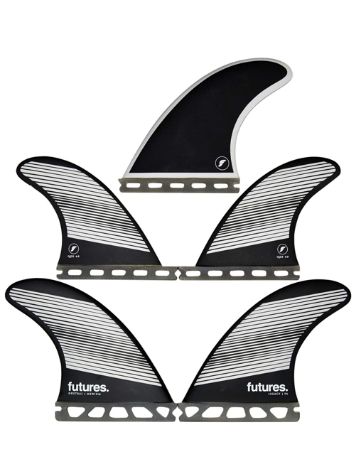 Futures Fins Quad Thruster 5 F6 Legacy Honeycomb Aileron Set