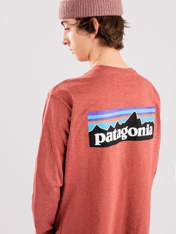 Patagonia P6 Logo Responsibili Lang&aelig;rmet t-shirt