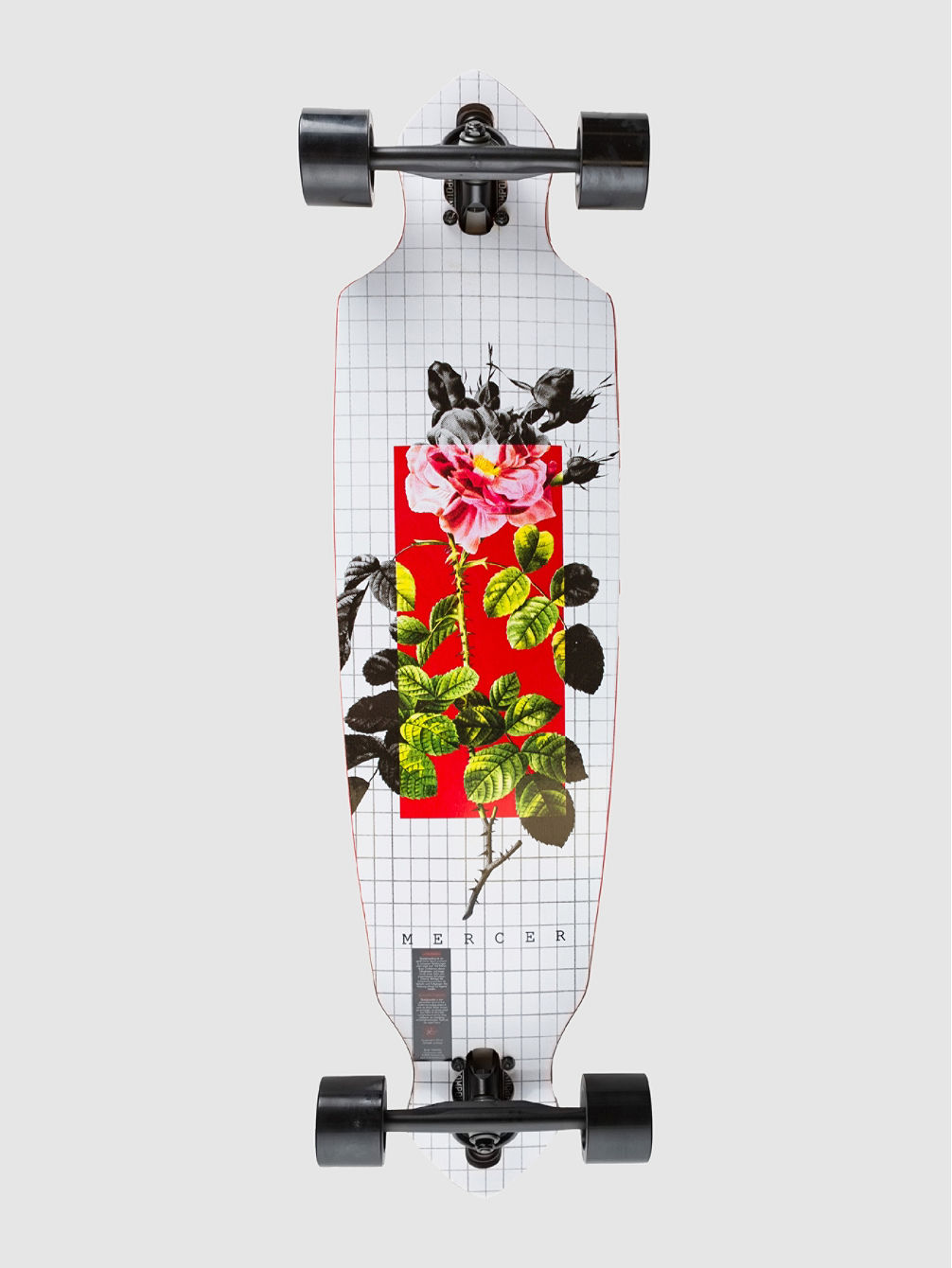 Rose Inverted 36&amp;#034; Longboard Skate Completo