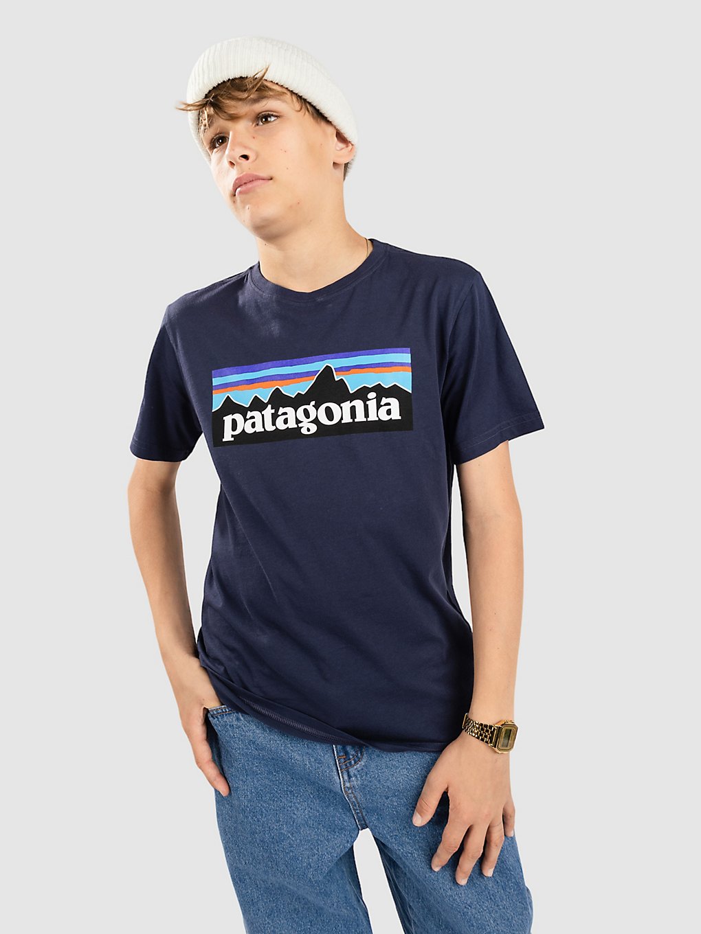 Patagonia Regenerative Organic Certified Cotton P- T-Shirt new navy kaufen