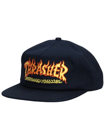 Thrasher Fire Logo Snapback Casquette