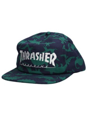 Thrasher Mag Logo Snapback Keps | Blue 