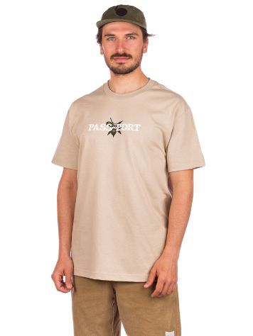 Pass Port Olive Puff Print T-Shirt