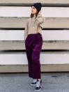 Empyre Zoey Elastic Waist Corduroy Hose