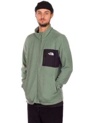 blue north face fleece
