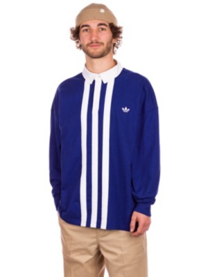 adidas Skateboarding Rugby Jersey Long T-Shirt - buy Blue Tomato