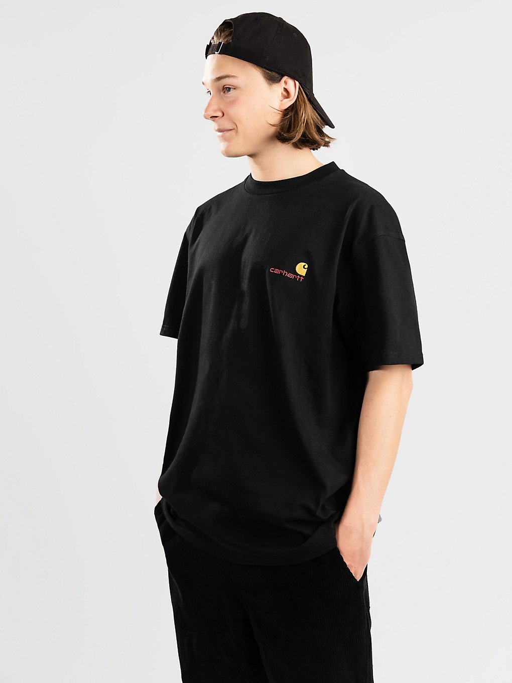 Carhartt WIP American Script T-Shirt black kaufen