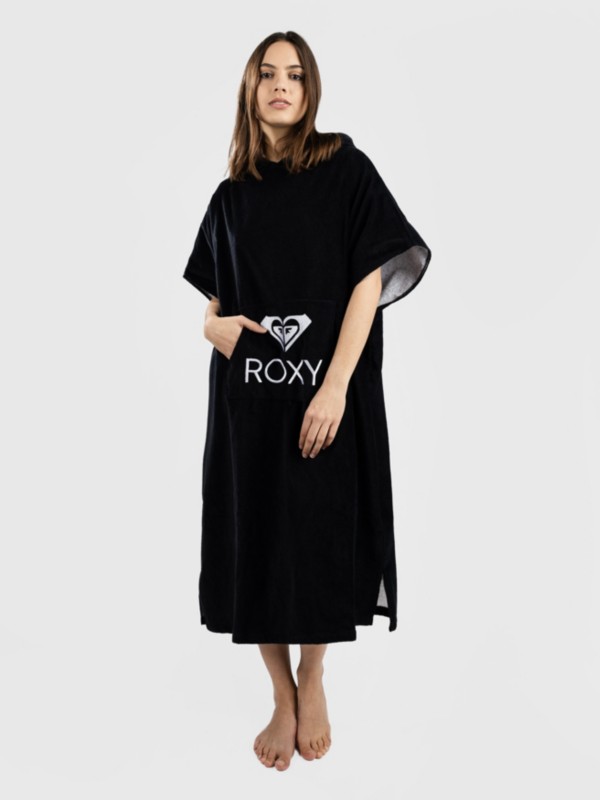 Roxy Stay Magical Solid Surf Poncho anthracite