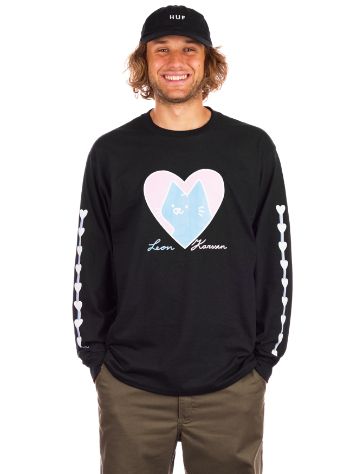 Leon Karssen Heart a Cat T-Shirt manica lunga
