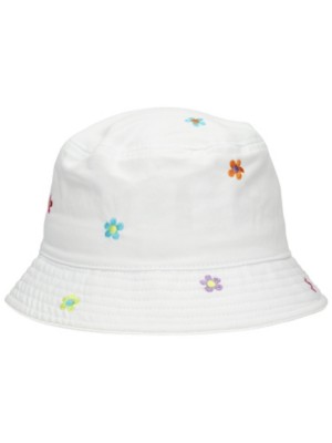 Flower Embroidered Bucket Hat