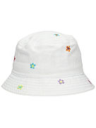 Flower Embroidered Bucket Hat