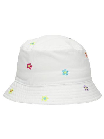 A.Lab Flower Embroidered Bucket Cappello