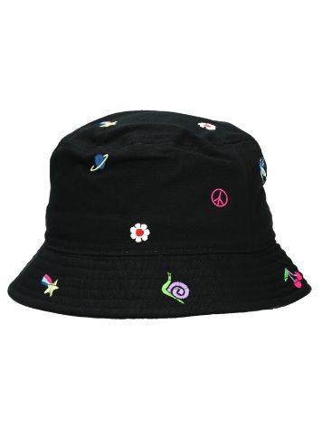 A.Lab Icon Embroidered Bucket Chap&eacute;u