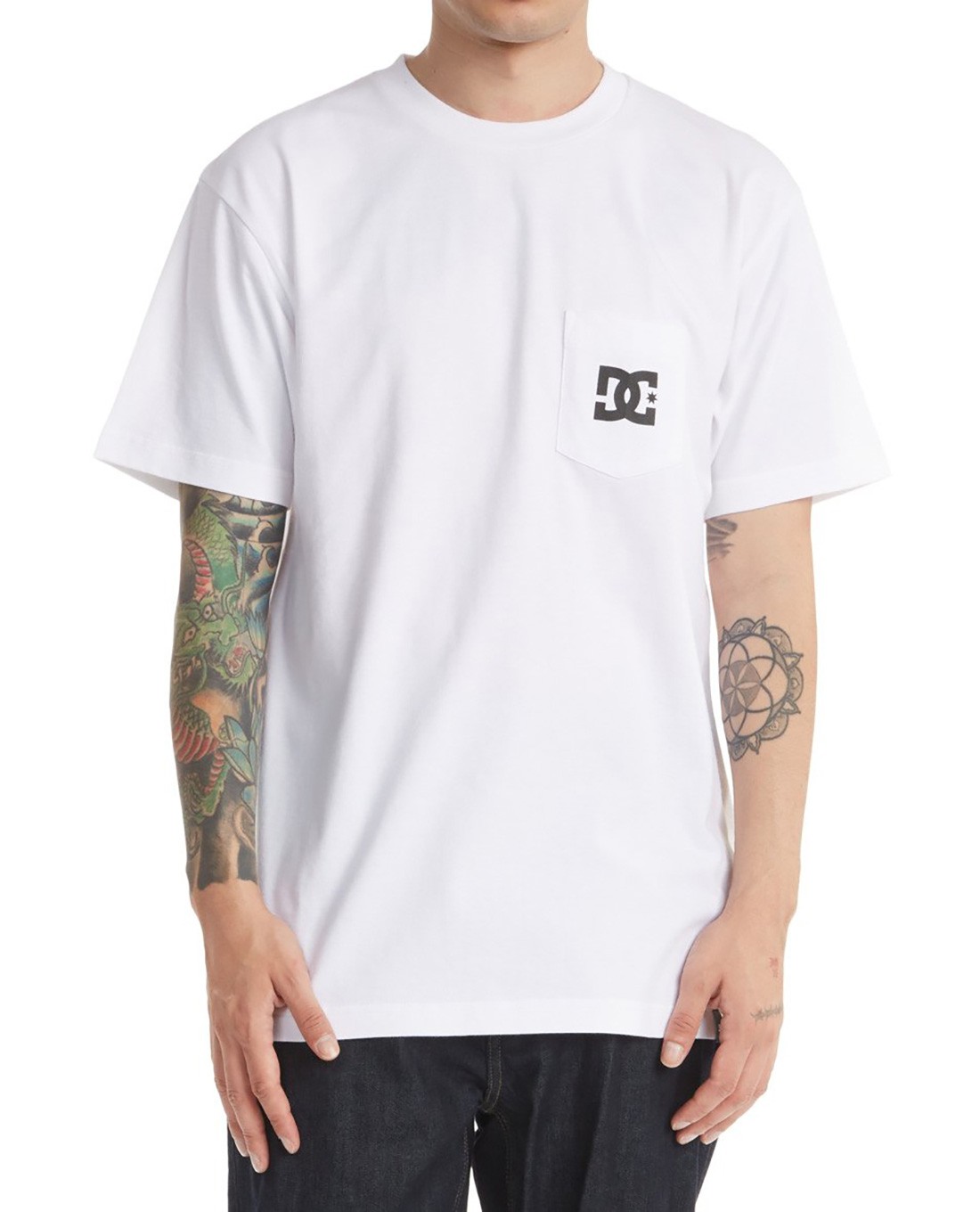 DC Star Pocket T-Shirt white