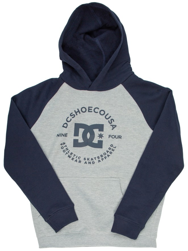 DC Star Pilot Raglan Mikina s kapucí