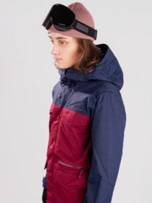 burton covert jacket red