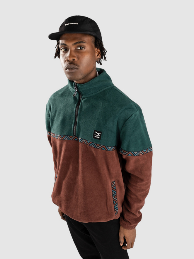 Iriedaily Monte Noe Troyer Half-Zip Pull polaire