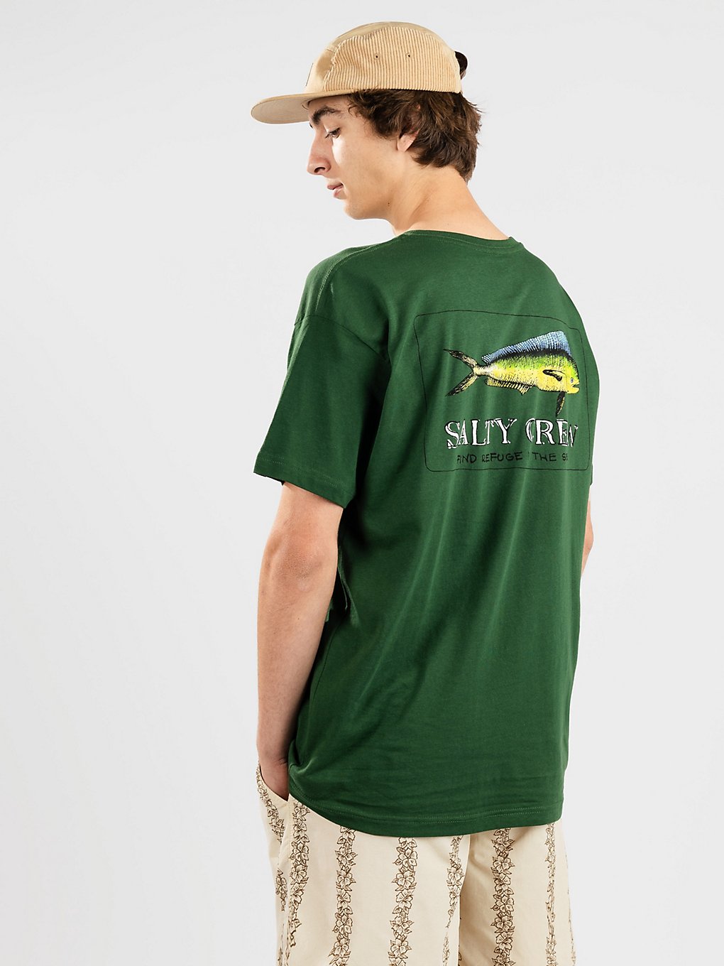 Salty Crew El Dorado Prenium T-Shirt vihreä
