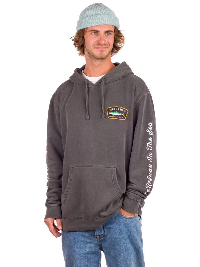 Salty Crew Patchy Overdyed Sudadera con Capucha