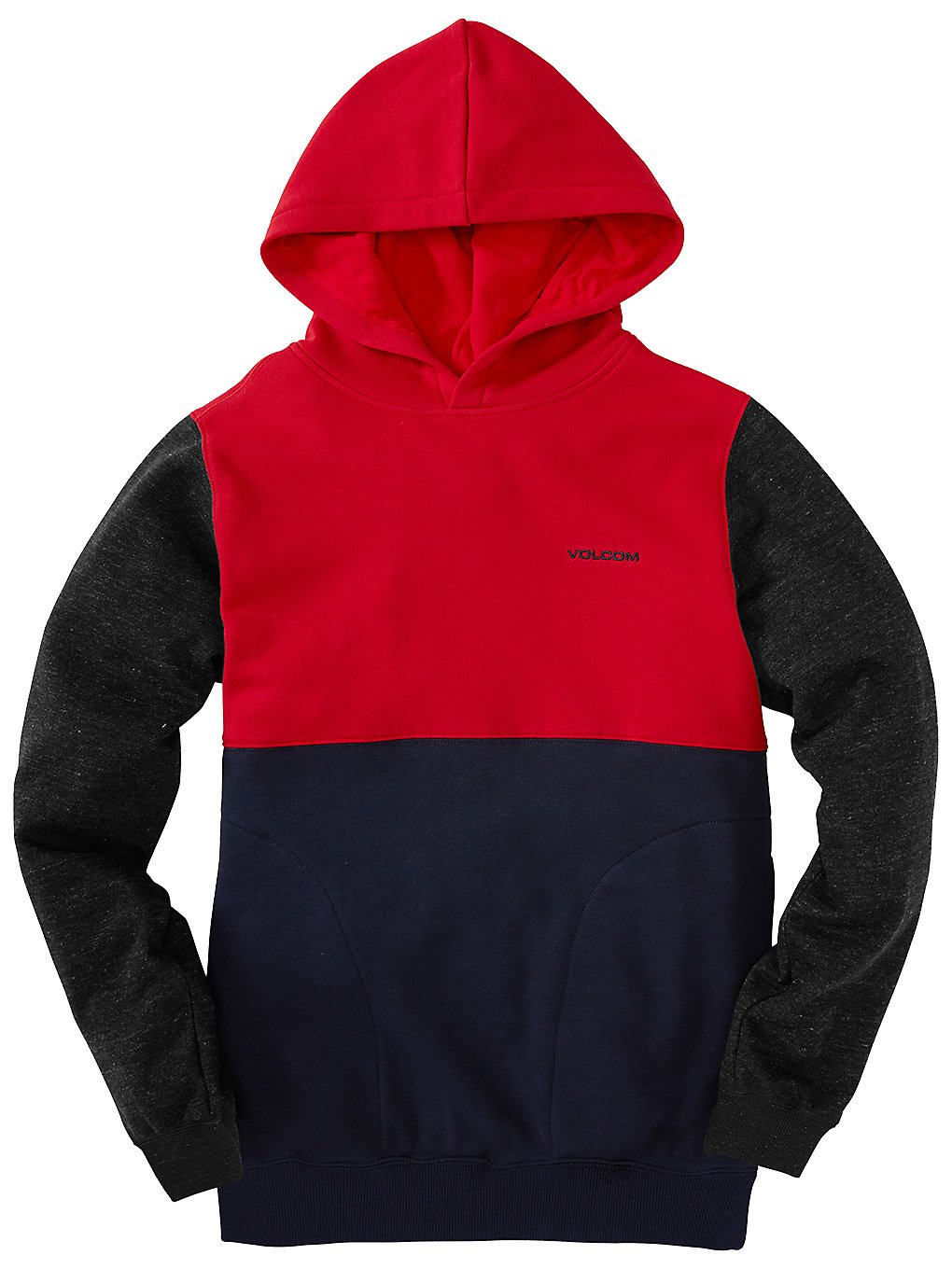 Volcom Division Hoodie ribbon red
