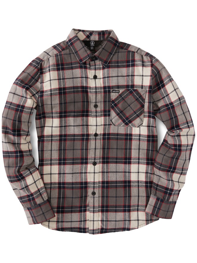 Volcom Caden Plaid Kids Shirt