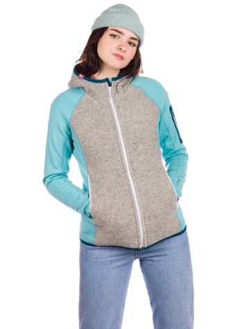 Ortovox Plus Classic Knit Hooded Giacca in Pile