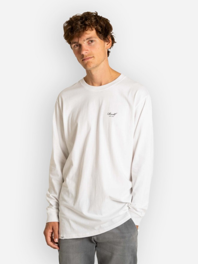 REELL Staple Logo Long Sleeve T-Shirt
