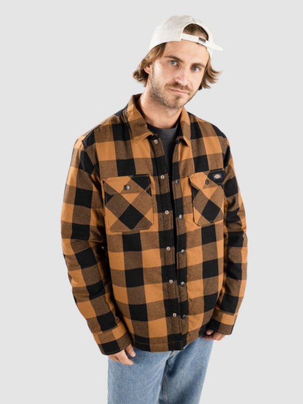 Dickies Lined Sacramento Hemd brown duck