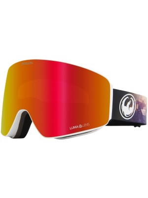 Photos - Ski Goggles Dragon PXV Sierra  Goggle red ion + rose (+Bonus Lens)