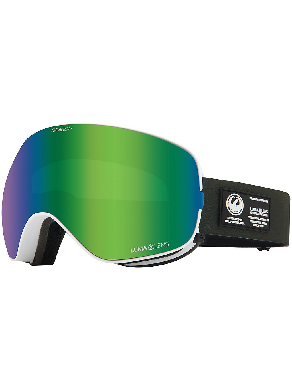 Dragon X2s Alpine Camo (+Bonus Lens) Goggle green ion + amber