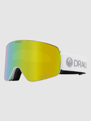 Photos - Ski Goggles Dragon NFX2 Carrara  Goggle gold ion + amber (+Bonus Lens)