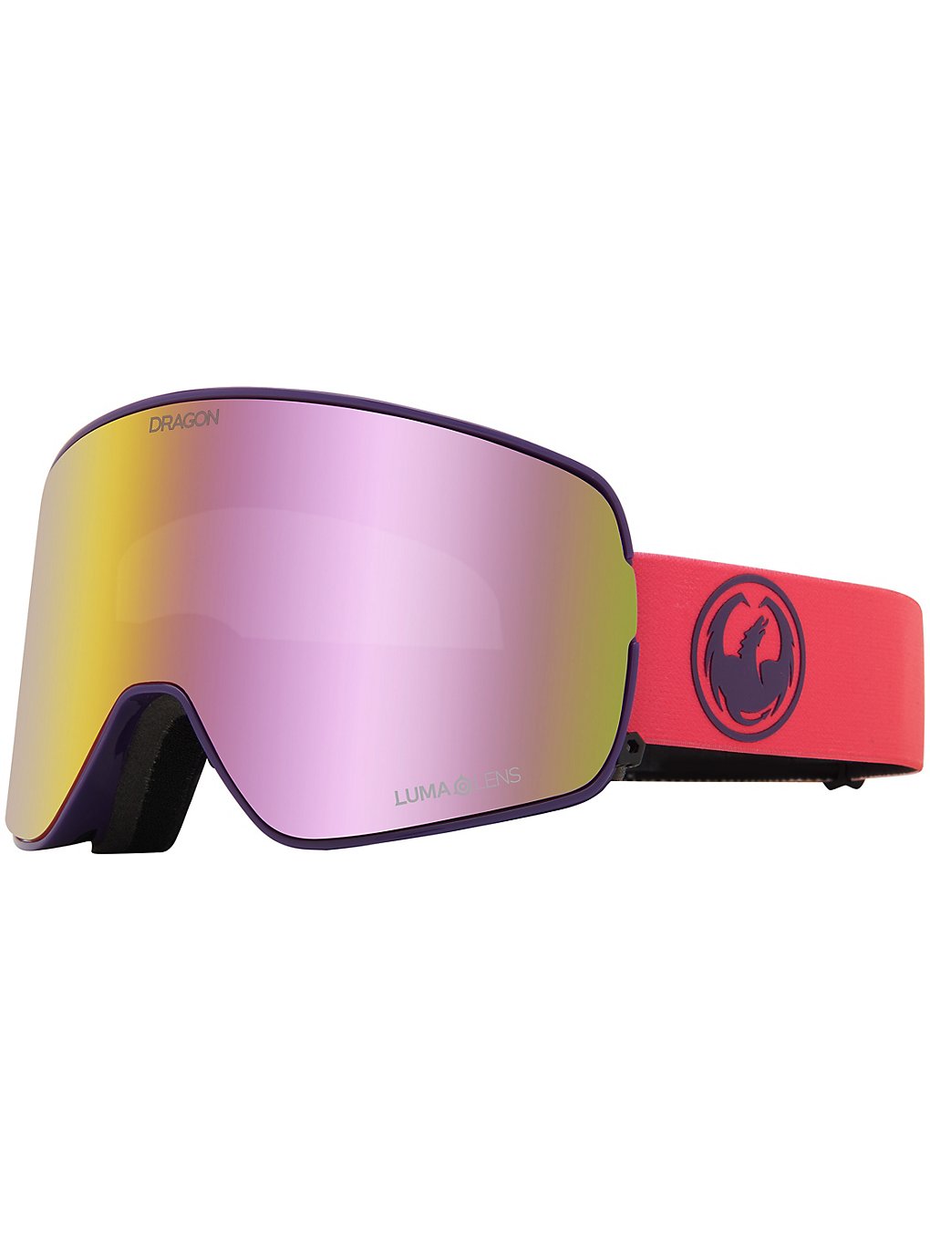 Dragon NFX2 Fade Pink (+Bonus Lens) Goggle pink ion + rose