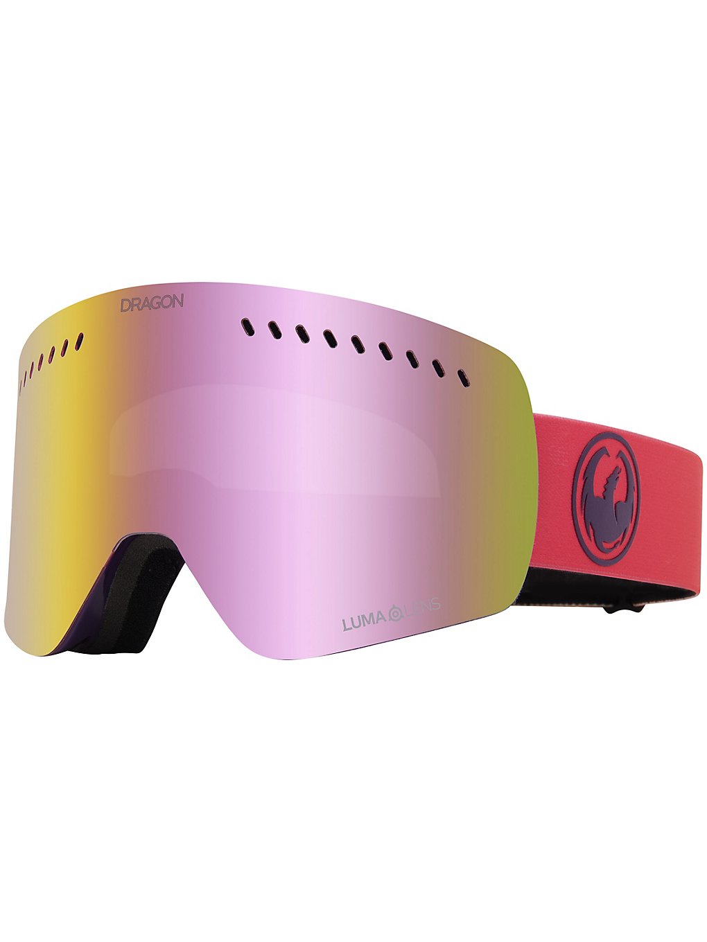 Dragon NFXs Fade Pink (+Bonus Lens) Goggle pink ion + rose