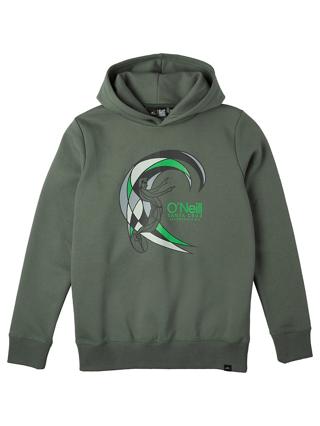 O'Neill Circle Surfer Hoodie agave green  - Onlineshop Blue Tomato