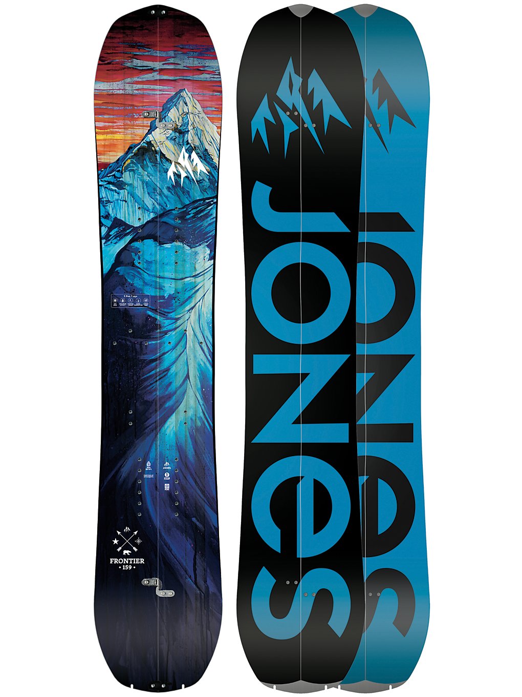 Jones Snowboards Frontier 162 2022 Splitboard uni