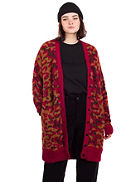 Leopard Knit Duster Pulover