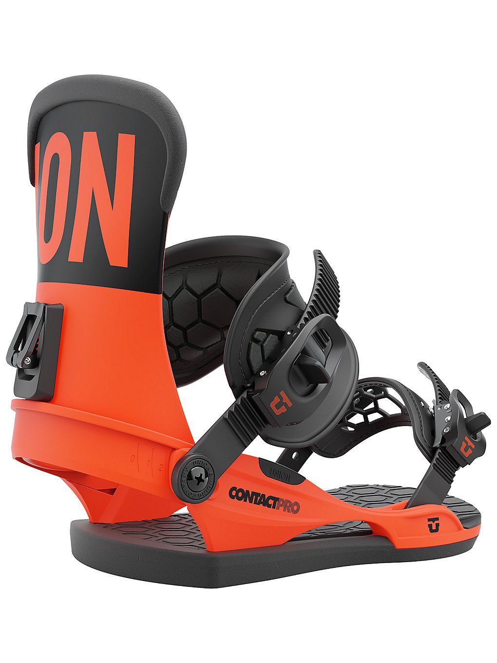 UNION Contact Pro 2022 Snowboard Bindings orange