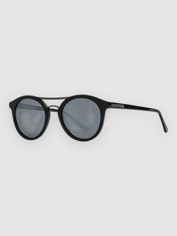 Horsefeathers Gloss Black Sonnenbrille mirror white