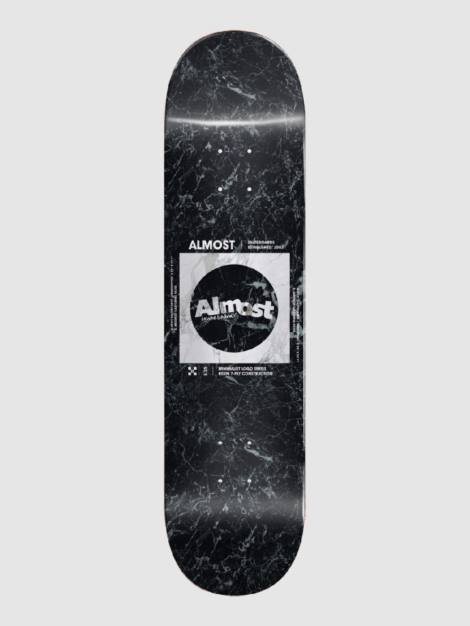 Almost Minimalist R7 8.25″ Skateboard Deck