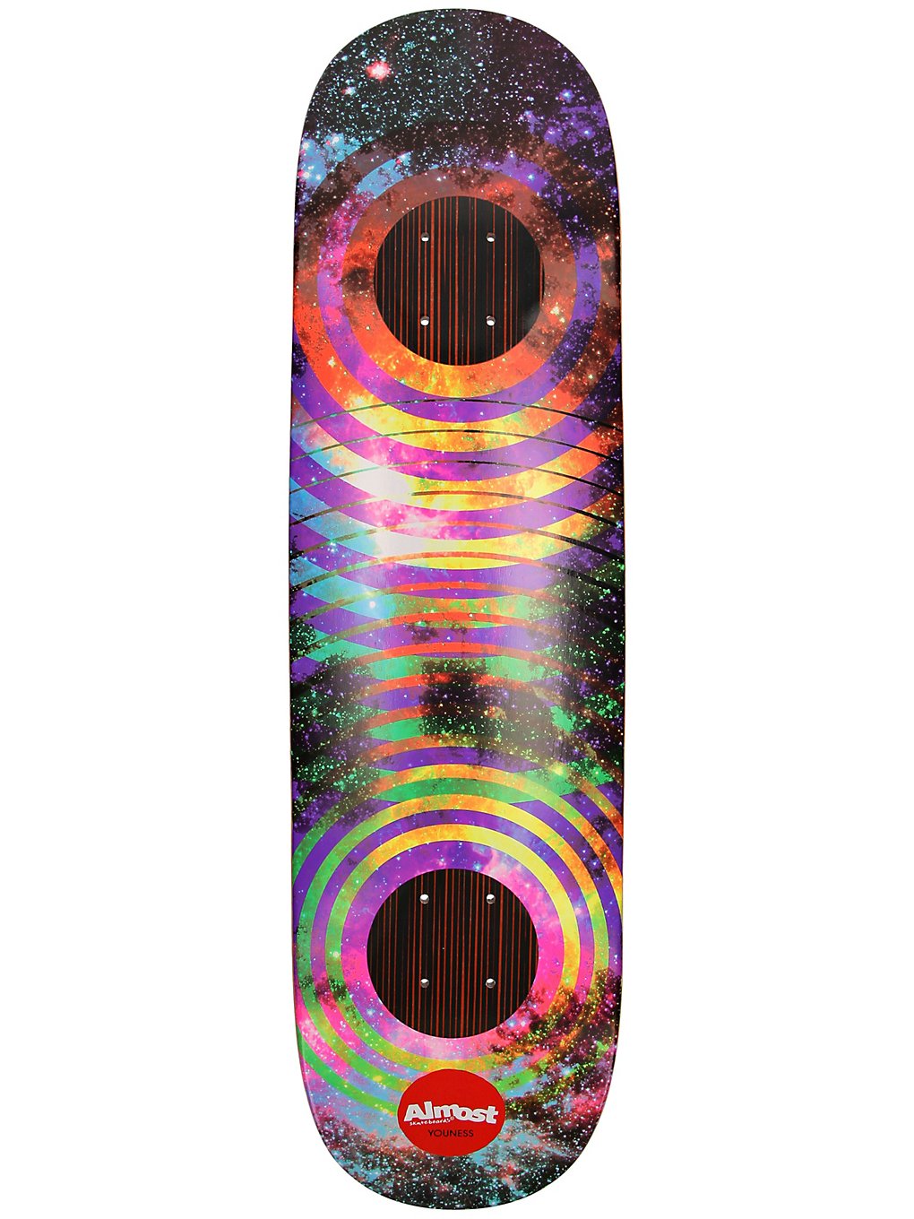 Almost Youness Space Rings Impact 8.375 Skateboard Deck uni