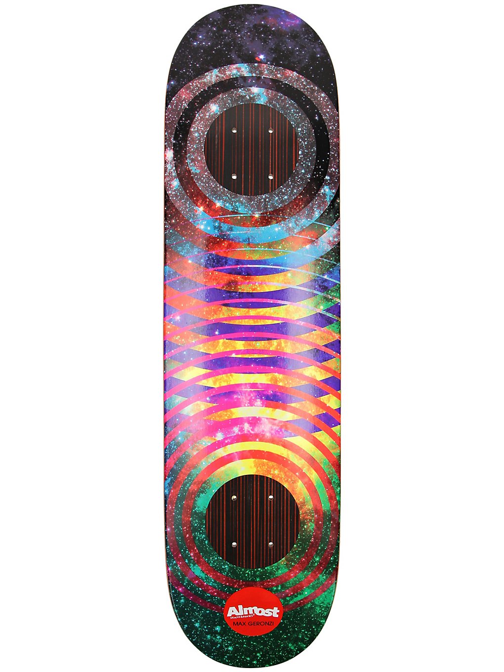 Almost Max Space Rings Impact 8.0 Skateboard Deck uni