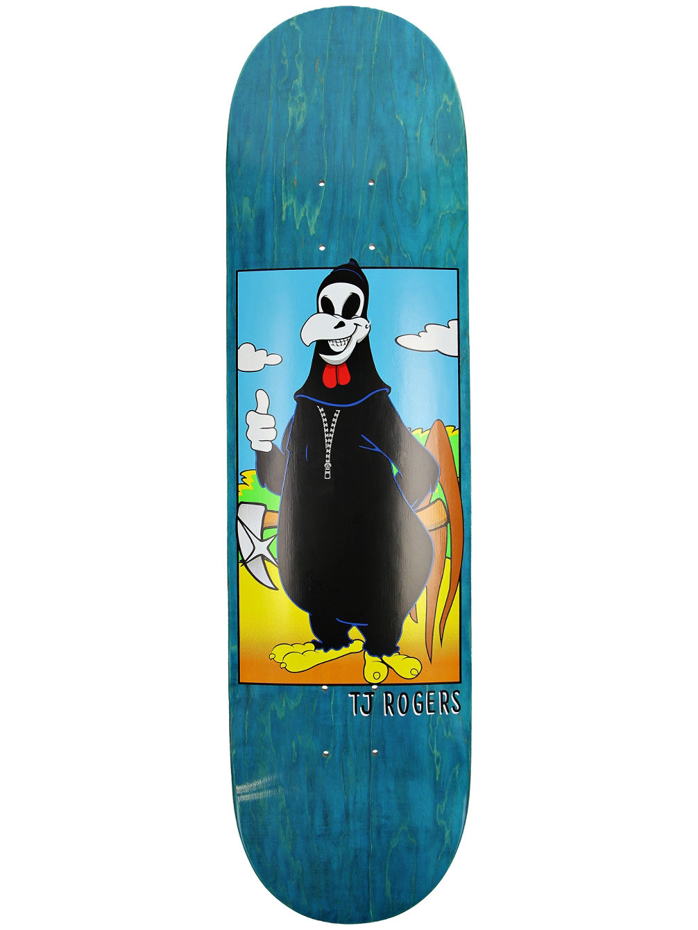 TJ Reaper Impersonator R7 8.0&amp;#034; Skateboard deck